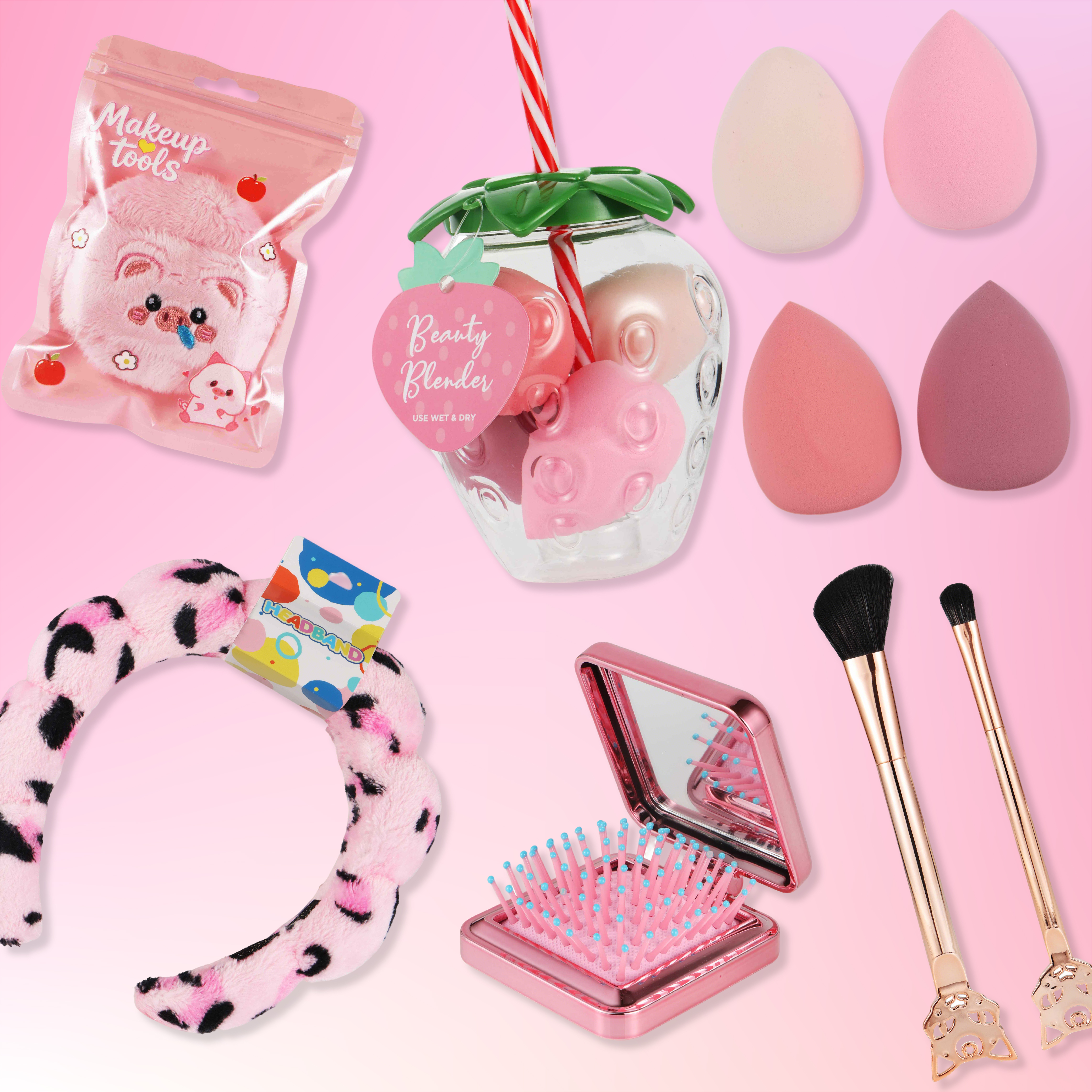Beauty Accessories — Brush Sets, Mirrors & Organizers