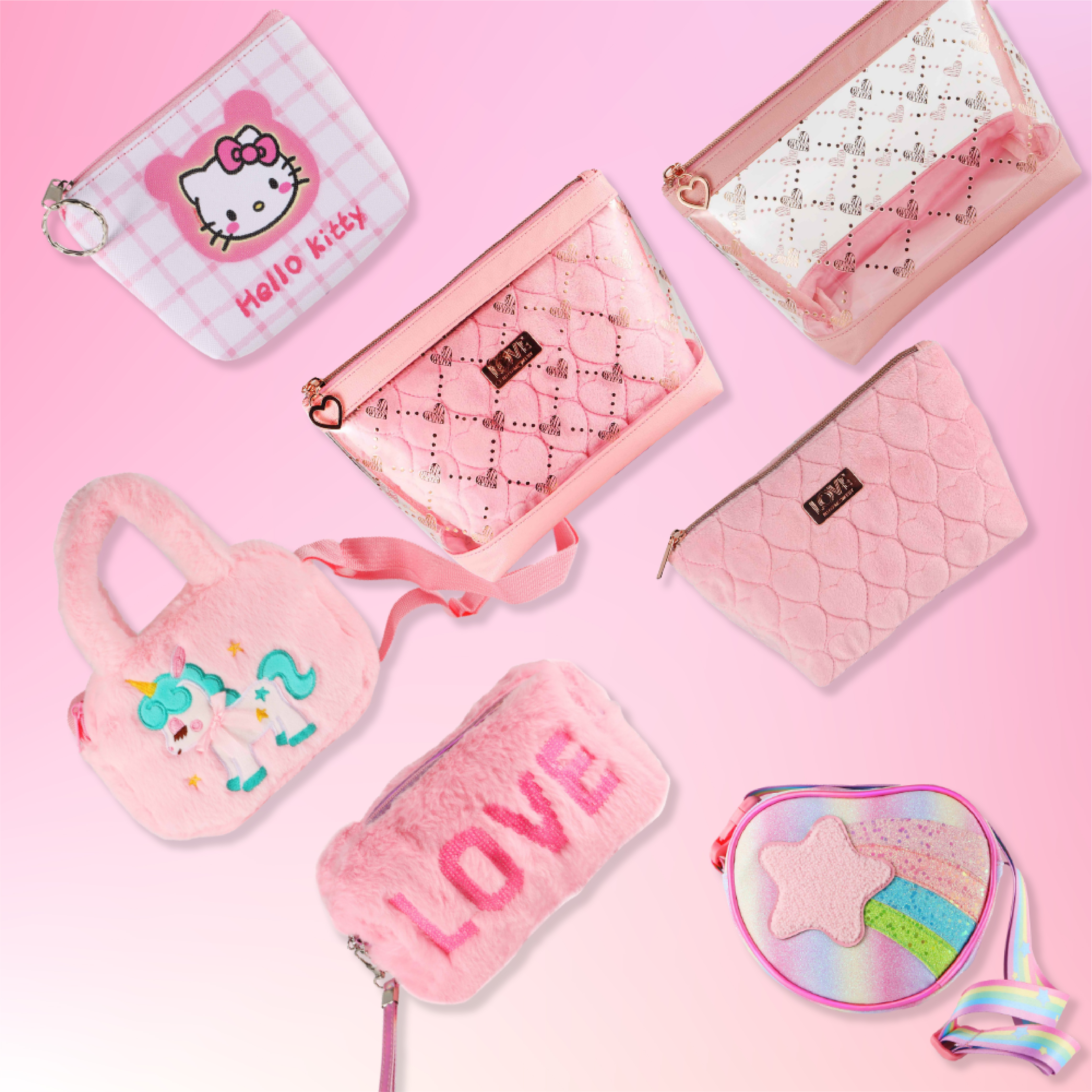 Cosmetics Bags — Makeup Pouches, Travel Cases & Vanity Sets